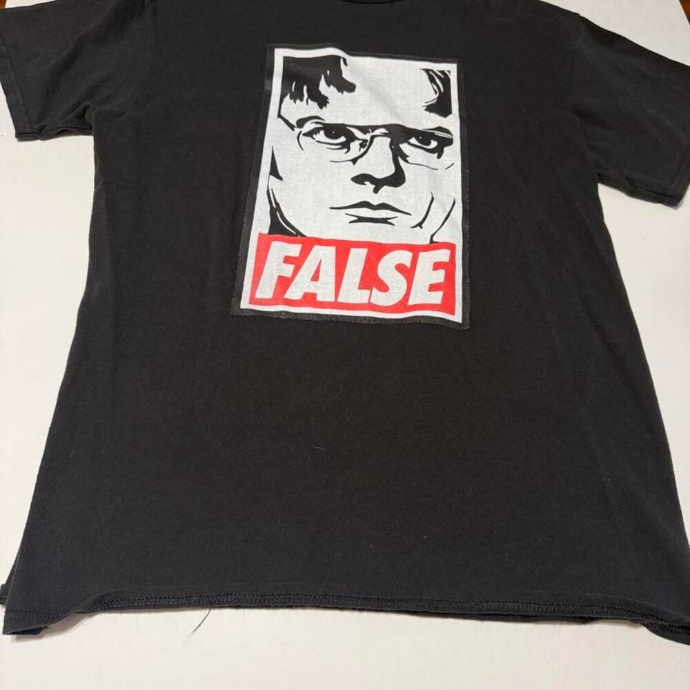 Office Men's Black T-shirt